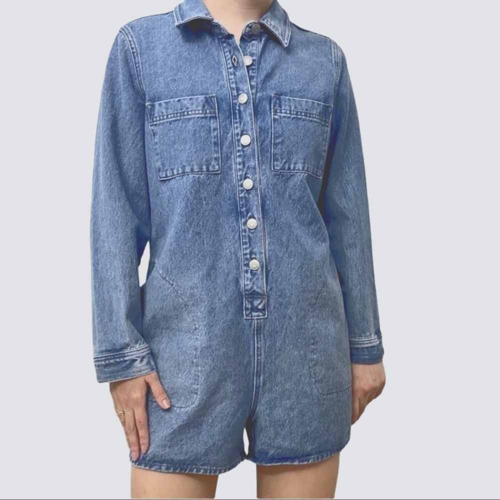 Madewell Denim romper